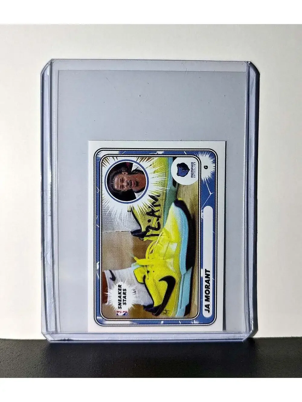 Ja Morant Sneaker Stars 2024-25 Panini NBA #48 Sticker Card Memphis Grizzlies